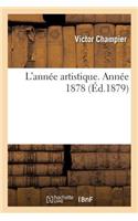 L'Année Artistique. Année 1878
