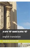Je prie 