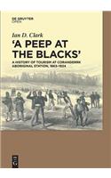 A Peep at the Blacks': A History of Tourism at Coranderrk Aboriginal Station, 1863-1924