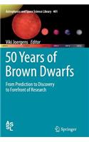 50 Years of Brown Dwarfs