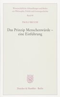 Das Prinzip Menschenwurde - Eine Einfuhrung