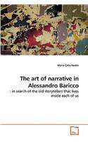 art of narrative in Alessandro Baricco