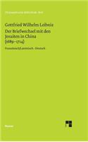 Briefwechsel mit den Jesuiten in China (1689-1714)