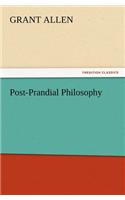 Post-Prandial Philosophy: (English)
