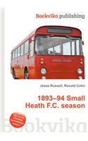 1893-94 Small Heath F.C. Season