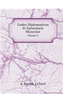 Codex Diplomaticus Et Epistolaris Moraviae Volume 5