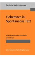 Coherence in Spontaneous Text