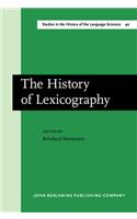History of Lexicography