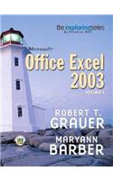 Exploring Microsoft Excel 2003, Vol. 1 and Student Resource CD Package