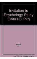 Invitation to Psychology Study Edit&s/G Pkg