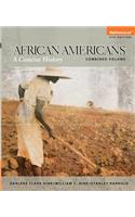 African Americans: A Concise History, Combined Plus New Mylab History with Etext -- Access Card Package