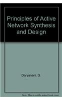 Principles of Active Network Synthesis and Design
