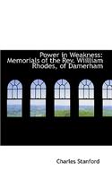 Power in Weakness