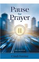 Pause for Prayer