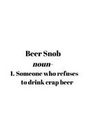 Beer Snob