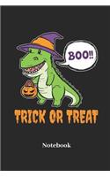 Trick Or Treat Notebook