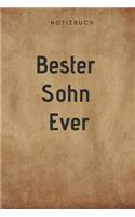 Bester Sohn Ever Notizbuch