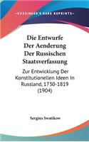 Die Entwurfe Der Aenderung Der Russischen Staatsverfassung