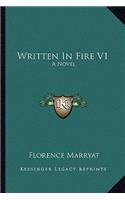 Written In Fire V1: (English)