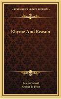 Rhyme And Reason