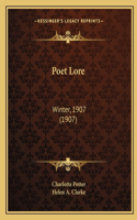Poet Lore