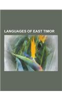 Languages of East Timor: Malay Language, Portuguese Language, Indonesian Language, Tetum Language, Jawi Script, Differences Between Malaysian a(English)
