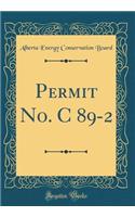 Permit No. C 89-2 (Classic Reprint)