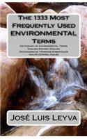 1333 Most Frequently Used Environmental Terms