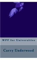 WPF for Universities