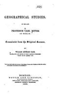 Geographical studies: (English)