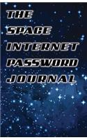 The Space Internet Password Journal: Internet Password Notebook: Galaxy Design