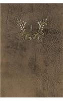 Monogram 1 Any Day Planner Notebook