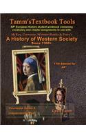 A History of Western Society+ 11th Edition Workbook (Ap* European History)
