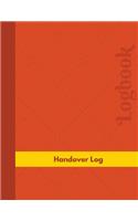 Handover Log (Logbook, Journal - 126 pages, 8.5 x 11 inches): Handover Logbook (Professional Cover, Large)