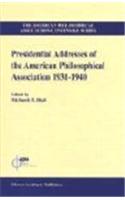 Presidential Addresses of the American Philosophical Association