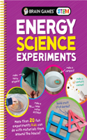 Brain Games Stem - Energy Science Experiments: More Than 20 Fun Experiments Kids Can Do with Materials from Around the House!(Brain Games Stem)