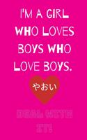 Deal With It: For the Love of Yaoi (Hot Pink)