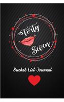Forty Seven Bucket List Journal