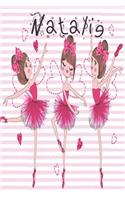 Journal for Natalie notebook 6 x 9, For Friends Journal, Best Friend Gift, Mom