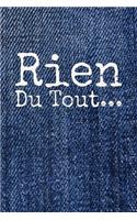 Rien du tout
