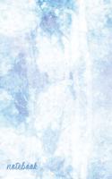 Notebook: Wide Ruled Composition Notebook: Icy Winter Storm Inspired Paperback Cover