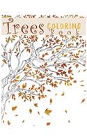 Trees Coloring Book