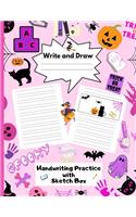 Write and Draw Handwriting Practice with Sketch Box