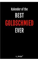 Kalender für Goldschmiede / Goldschmied / Goldschmiedin: Immerwährender Kalender / 365 Tage Tagebuch / Journal [3 Tage pro Seite] für Notizen, Planung / Planungen / Planer, Erinnerungen, Sprüche