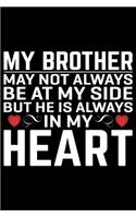 My Brother May Not Always Be At My Side