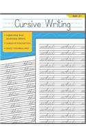 Cursive Writing: Words Cursive Handwriting Workbook for Kids(7 Fun Kids Tracing Book)