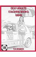 'Grid Girls' Sexy Adults Coloring Books