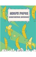 Graph Paper Composition Notebook .