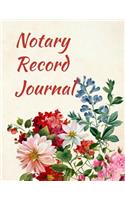 Notary Record Journal