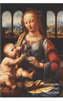 Leonardo Da Vinci Taccuino: Madonna del Garofano - Perfetto Per Prendere Appunti - Ideale Per La Scuola, Lo Studio, Le Ricette O Le Password - Bel Diario